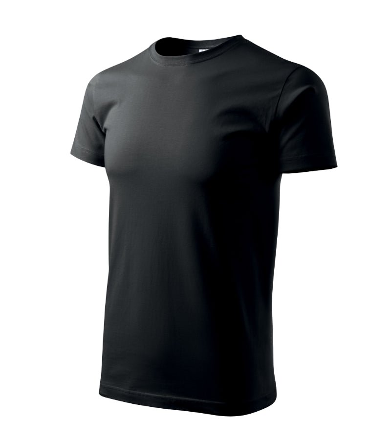 T-shirt Malfini 100 % coton 160 g/m² - noir – disponible chez Šarlotes audumi