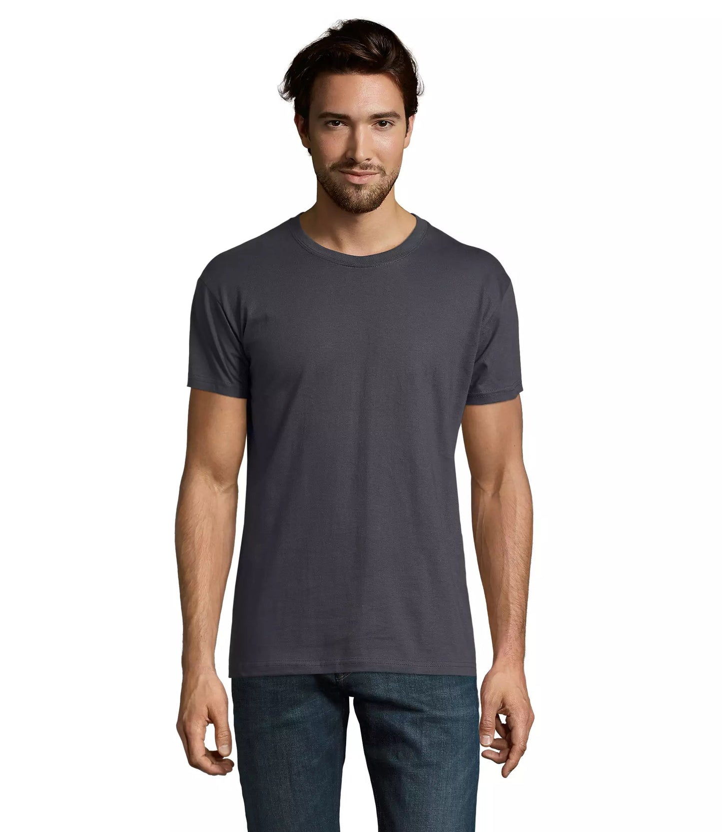 Image d’un T-shirt SOL’S Imperial 190 g/m² | Qualité premium pour l’impression – disponible chez Šarlotes audumi