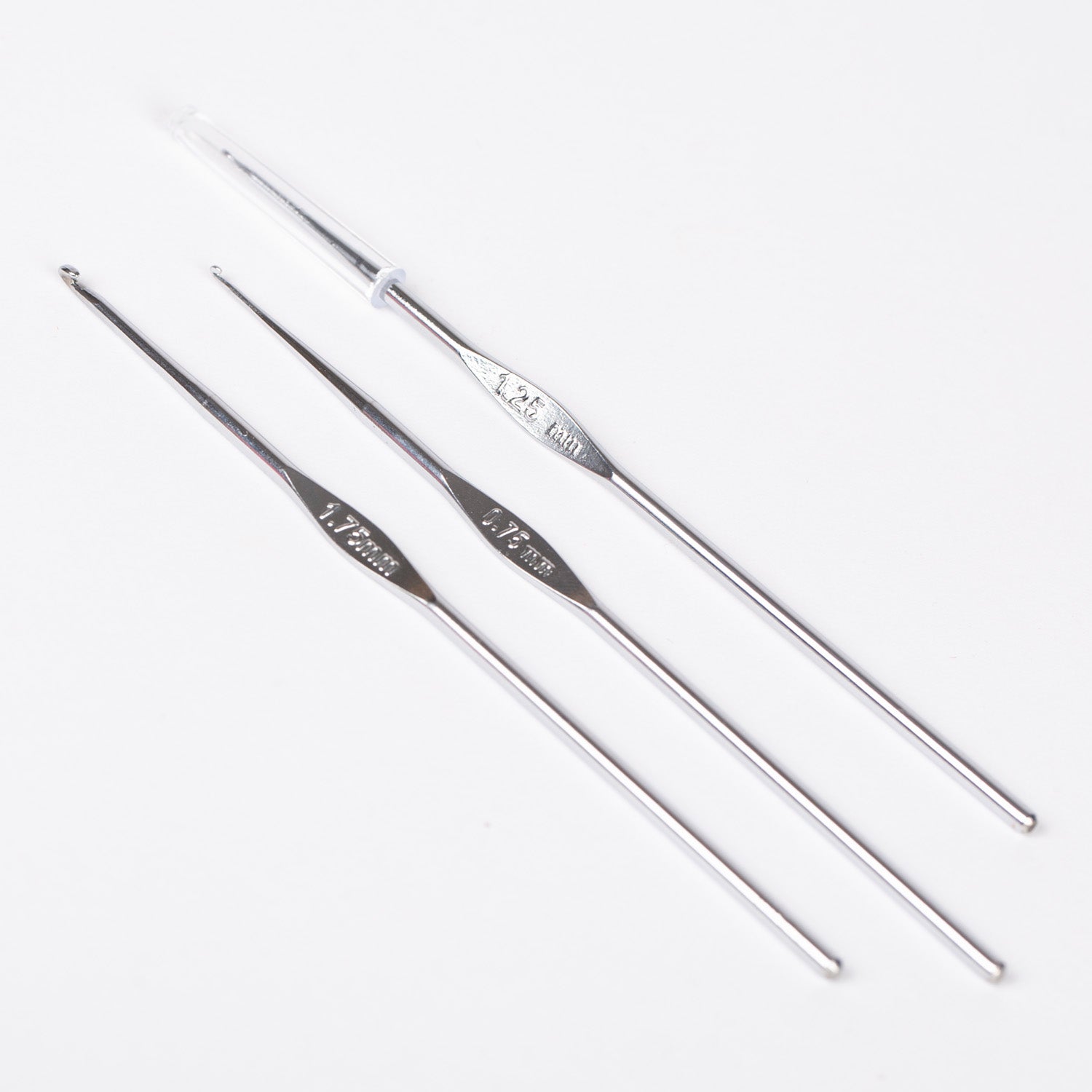 Crochet en acier DROPS | tailles 0.75–1.75 mm