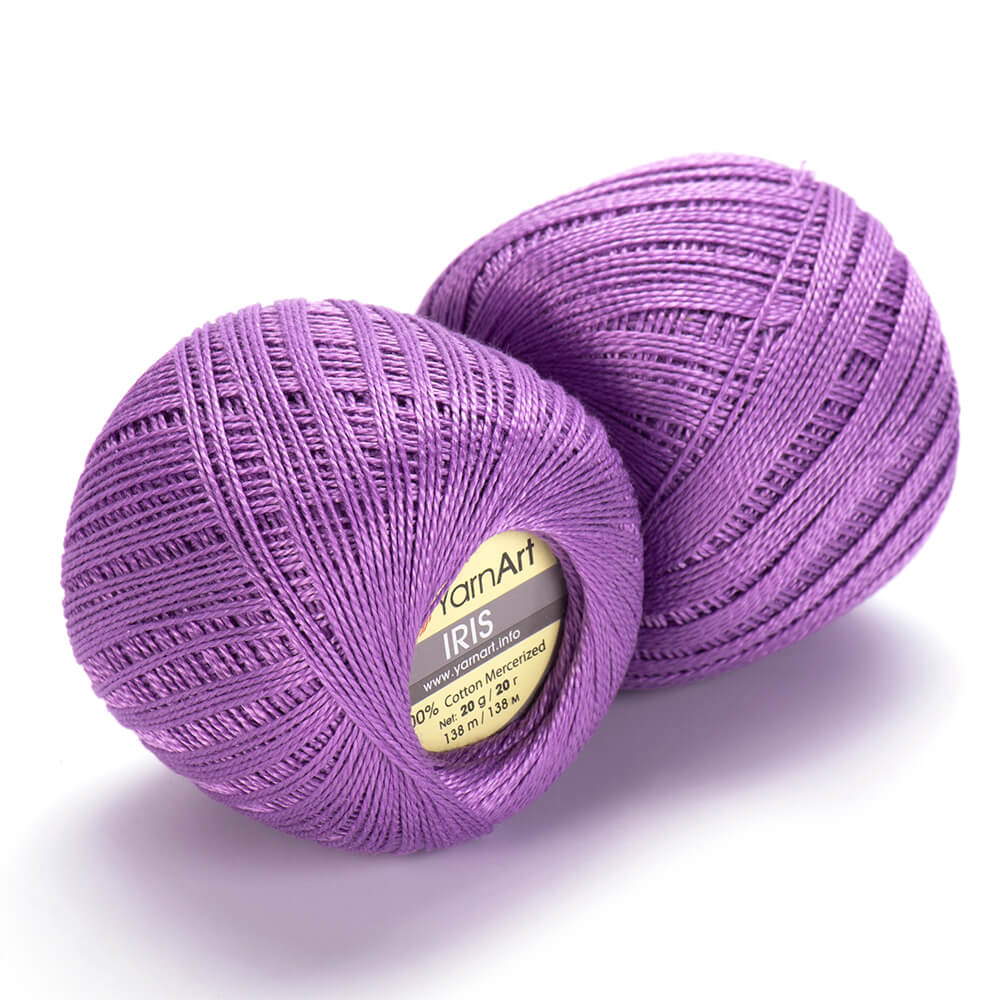 Crochet threads YARN ART IRIS - 138m | 20g