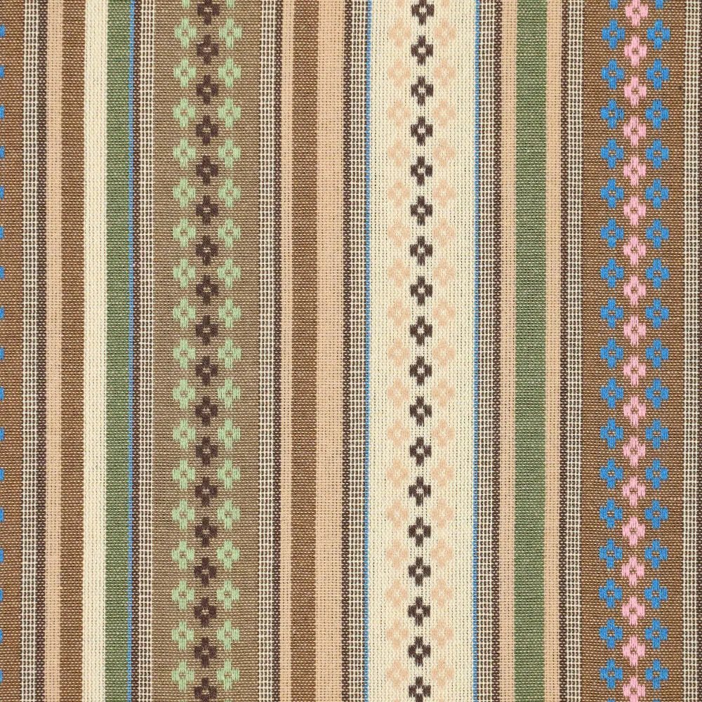 Traditional pattern fabric - shades of green 200 g/m²