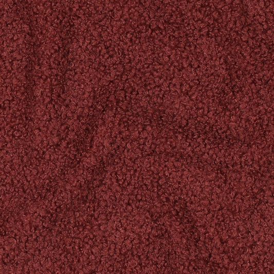 Kuva teddy-fleecestä, savuburgundi – saatavilla verkossa Šarlotes audumi