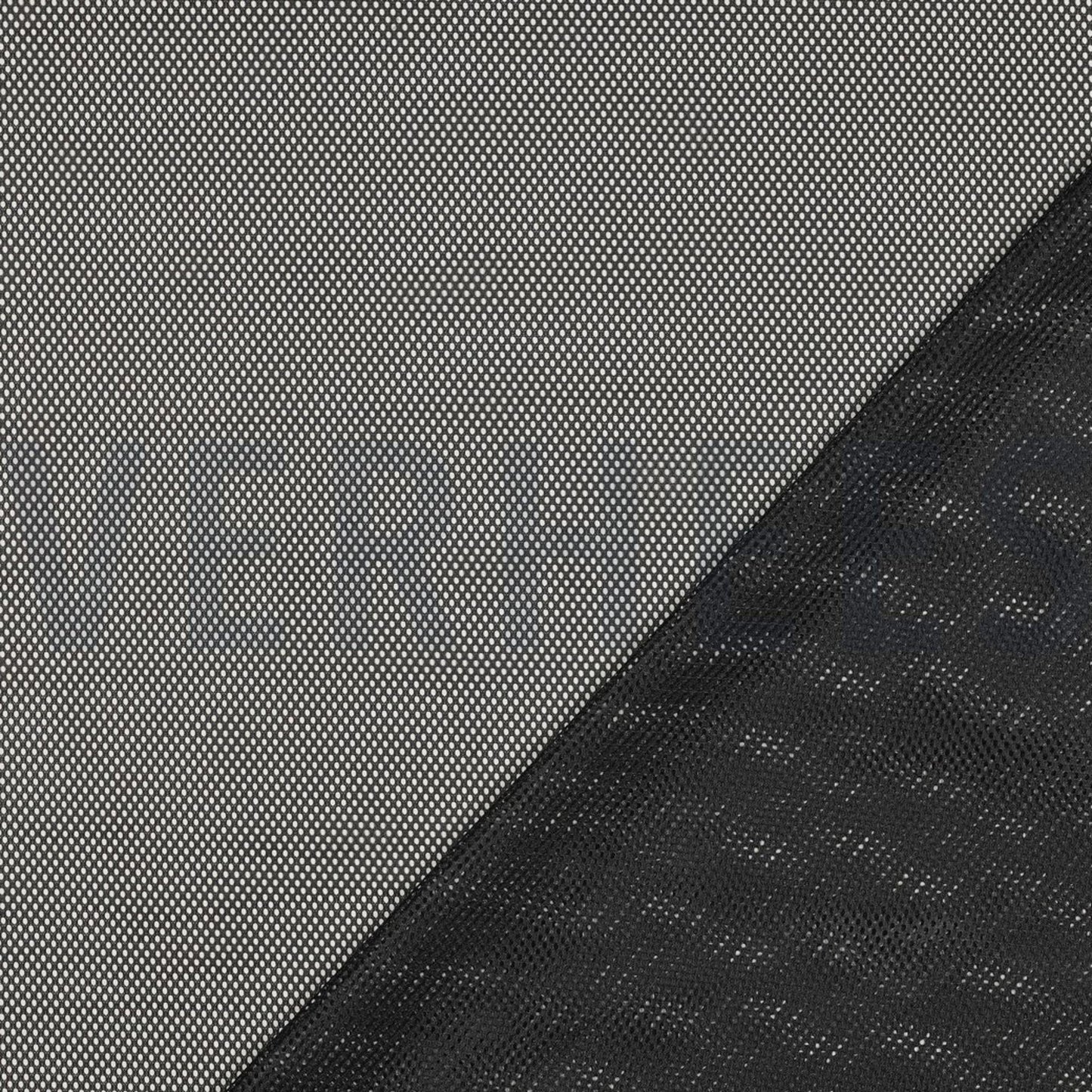 Mesh, net fabric - black - available online at Šarlotes audumi