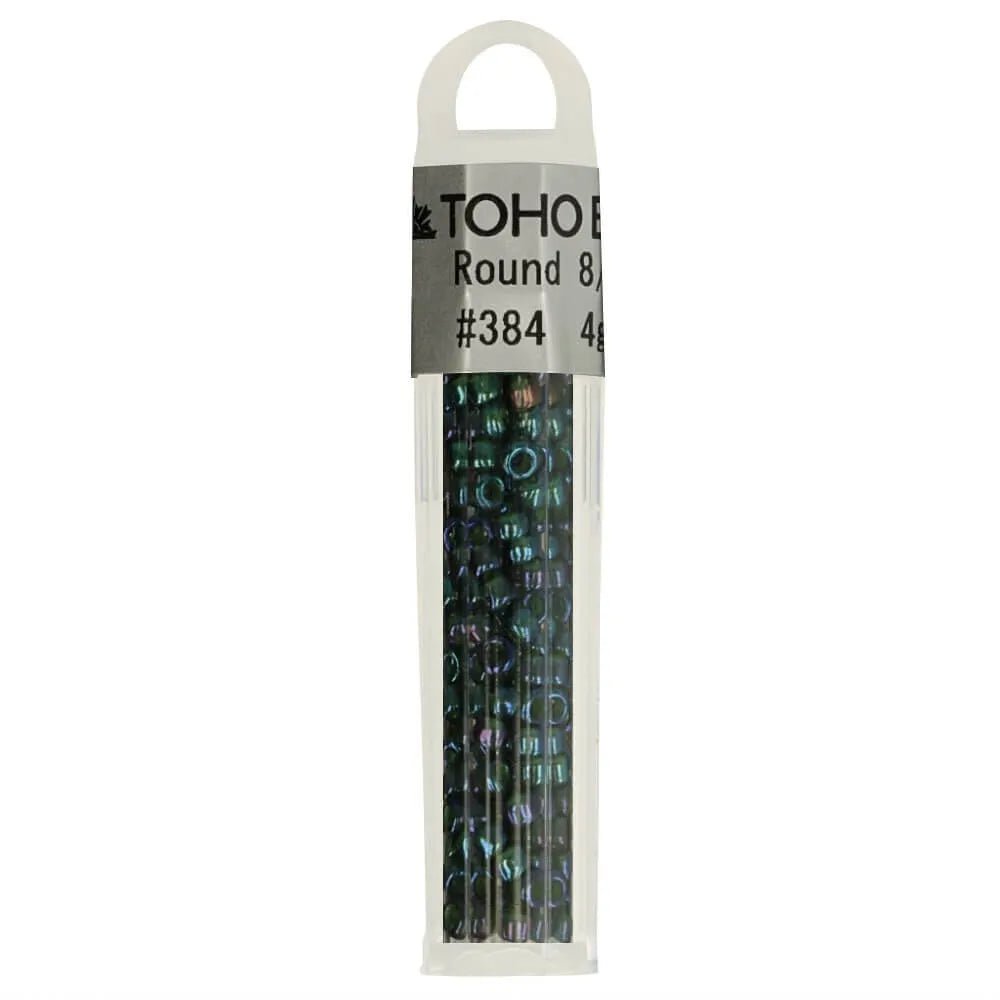 Image of TOHO high-quality beads round glass beads 8/0 – 4 g| assorted shades – available at Šarlotes audumi