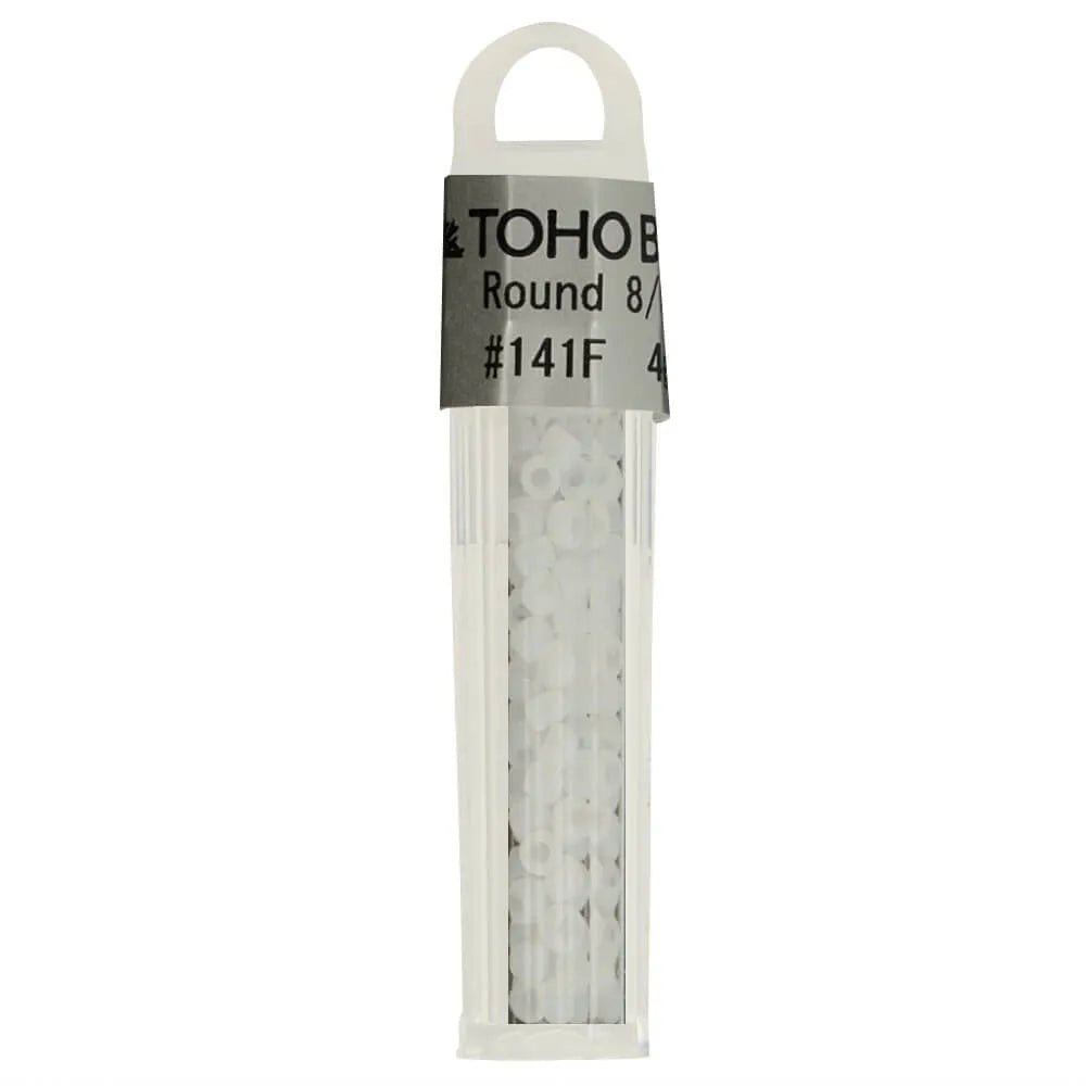 Image of TOHO high-quality round glass seed beads 8/0 – 4 g | assorted shades – available at Charlotte’s Fabrics