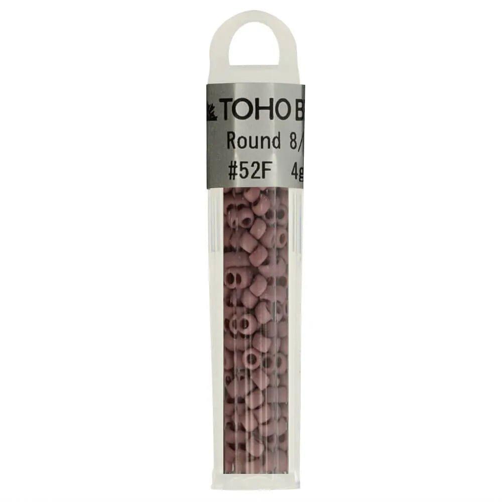 Image of TOHO high-quality round glass beads 8/0 – 4 g | assorted shades – available at Šarlotes audumi