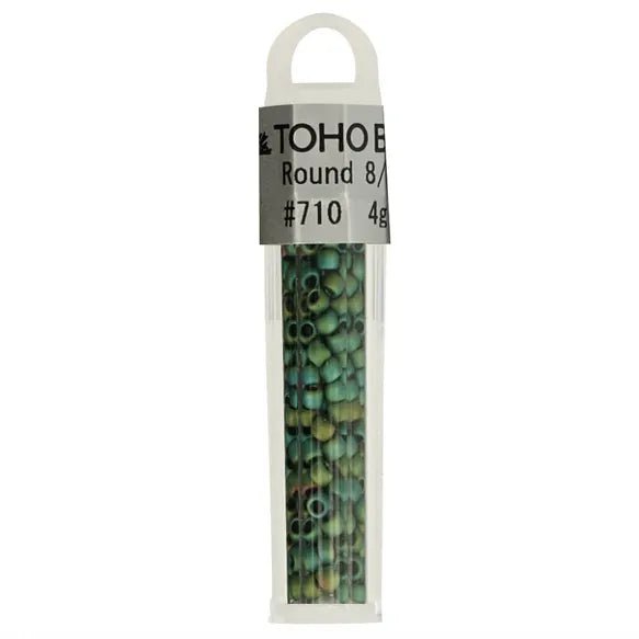 alt
Image with TOHO high-quality round glass beads 8/0 – 4 g | assorted shades – available at Šarlotes audumi