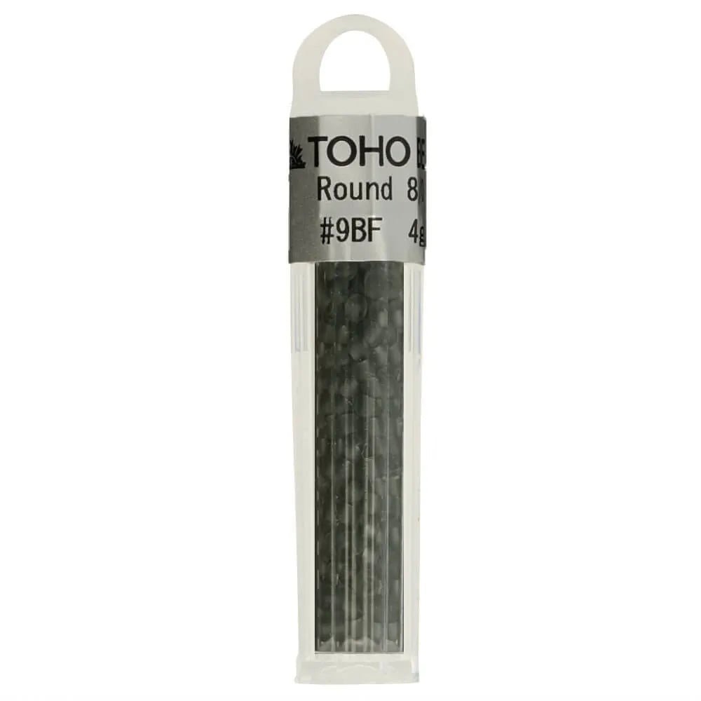 Image of TOHO high-quality round glass beads 8/0 – 4 g | assorted shades – available at Charlotte's Fabrics