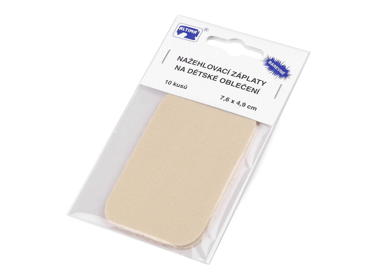 Patch thermocollant | 7,6 × 4,9 cm 10 pièces | différentes teintes – disponible chez Šarlotes audumi