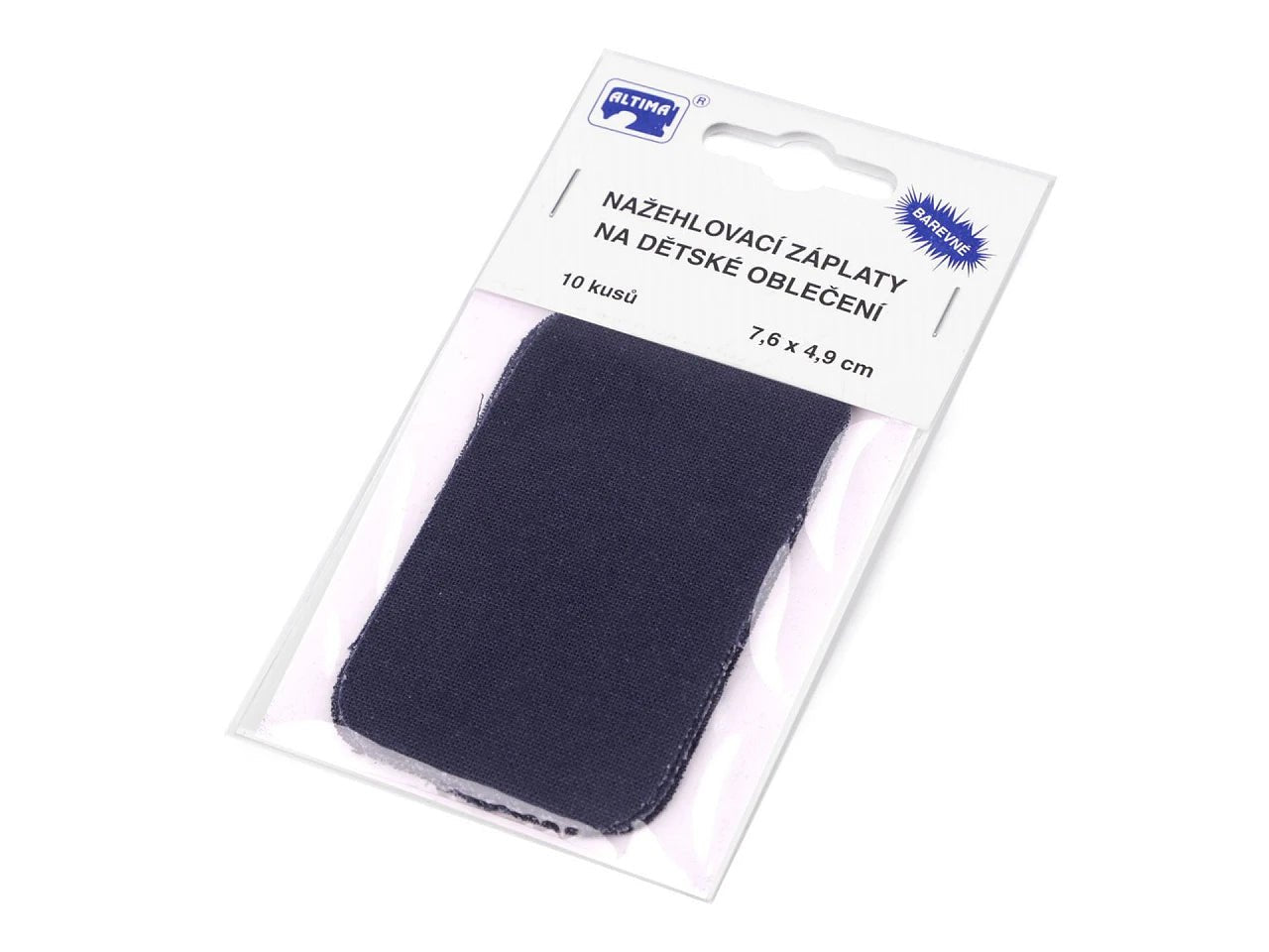 Image avec patch thermocollant | 7,6 × 4,9 cm 10 pcs | différentes teintes – disponible chez Šarlotes audumi