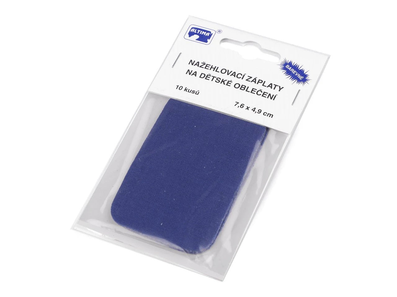 Image avec patch thermocollant| 7,6 × 4,9 cm 10 pièces| tons variés – disponible chez Šarlotes audumi