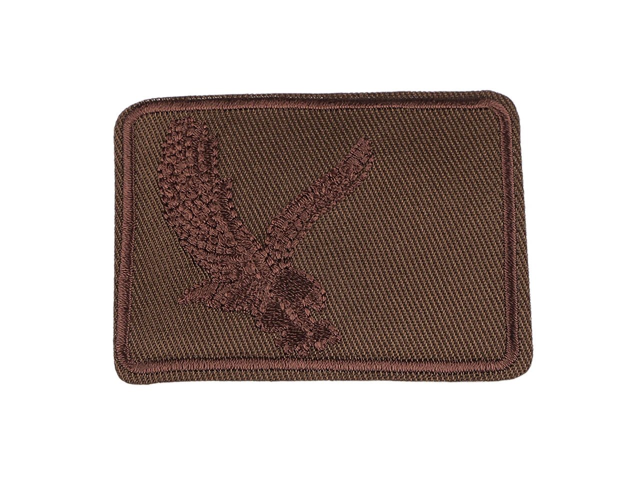 Image of an iron-on patch with an eagle|in assorted shades – available at Šarlotes audumi