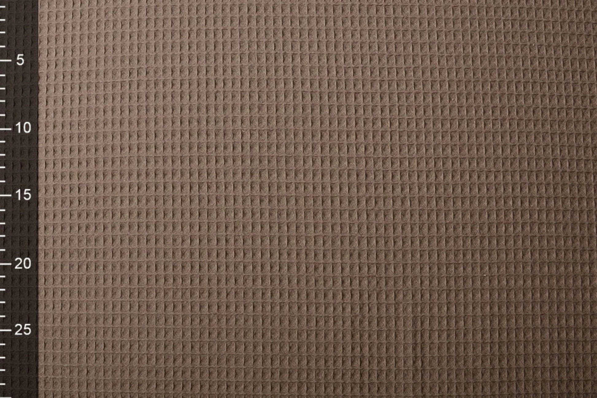 Tissu gaufré - brun 230 g/m²