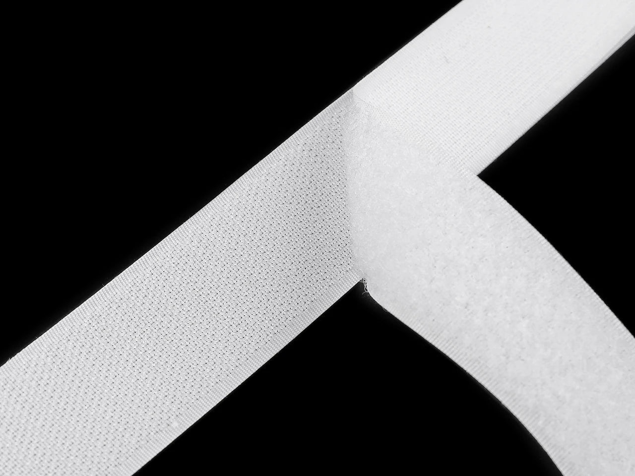 Ruban Velcro 3 cm - blanc