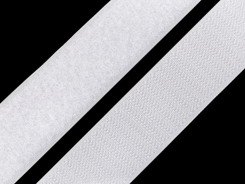 ruban Velcro blanc 3 cm