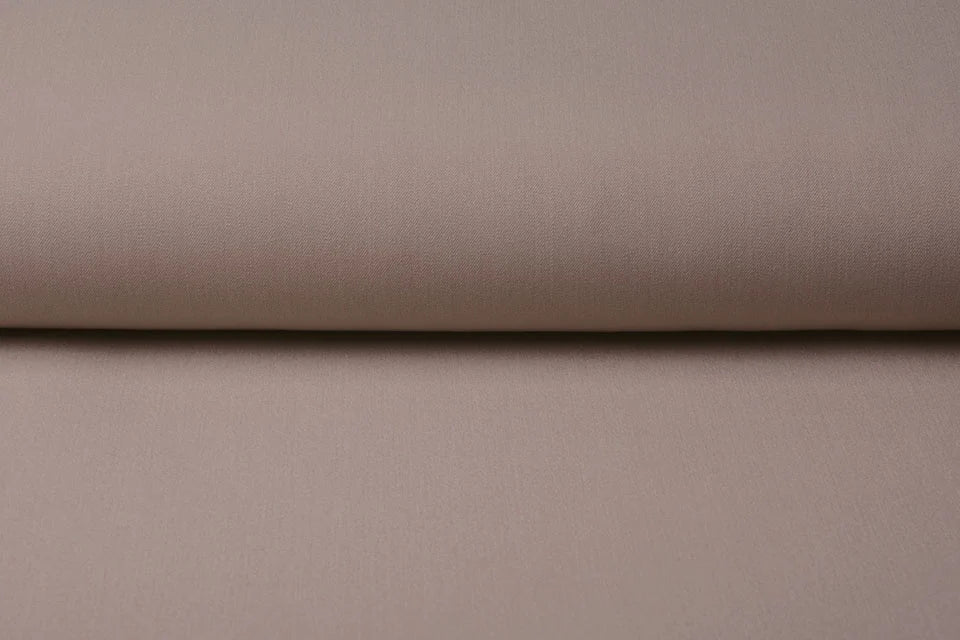 Gabardine viscose avec élasthanne - rose poudré 275 g/m²