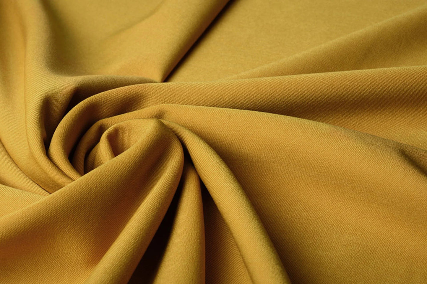 Tissu de costume en viscose avec élasthanne - jaune foncé 275 g/m²