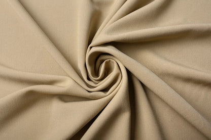 Tissu de costume en viscose avec élasthanne - brume dorée 275 g/m²