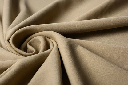Tissu tailleur en viscose avec élasthanne - brume dorée 275 g/m²