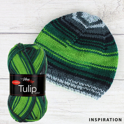 Dzijas Vlna Hep Tulip color- 100g / 170 m