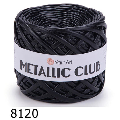 YarnArt Metallic Club – metallinen nauhalanka virkkaukseen ja käsitöihin 180 g / 55 m – saatavilla verkkokaupasta Charlotten kankaat