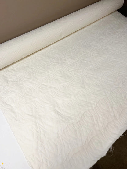 Zīda žakards - sviesta tonis 205 g/m²