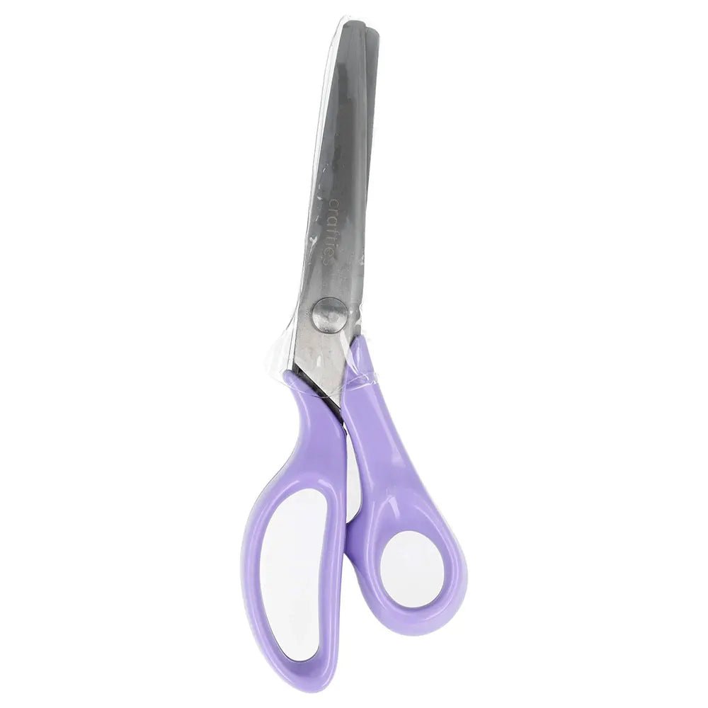 Image of Crafties zigzag scissors, 20.3 cm – available at Šarlotes audumi
