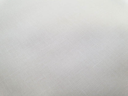 Tissu 100 % coton blanc 220 cm 146 g/m²