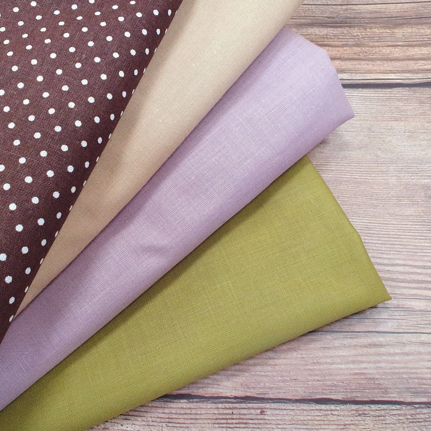 100% Baumwollstoff – Beige 125 g/m²