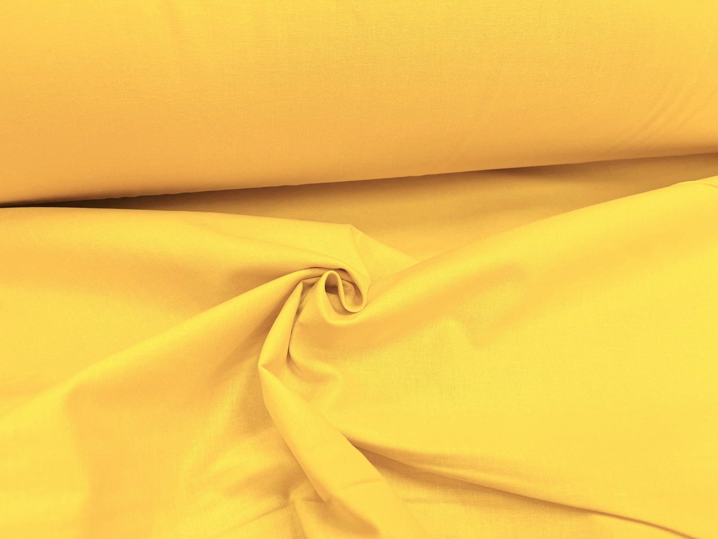 Tissu en coton jaune 220 cm 146 g/m²