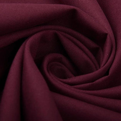 100% Baumwollstoff - karminrot 125 g/m²