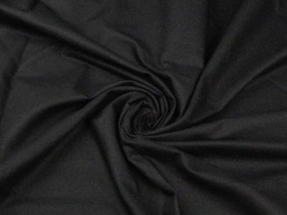 100% Baumwollstoff, schwarz, 220cm 146 g/m²