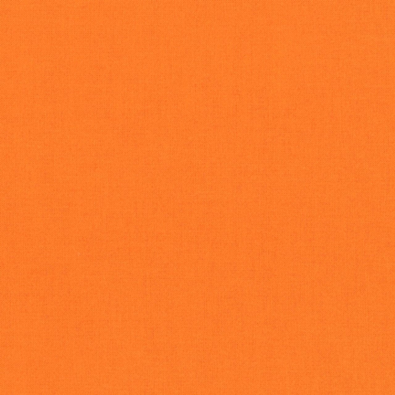 Tissu 100 % coton orange 125 g/m²