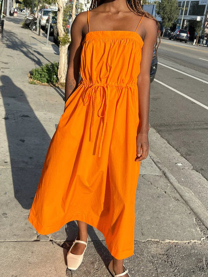 100% Baumwollstoff - orange 220cm 146 g/m²