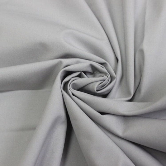 100% cotton fabric - ash gray 220cm 146 g/m²