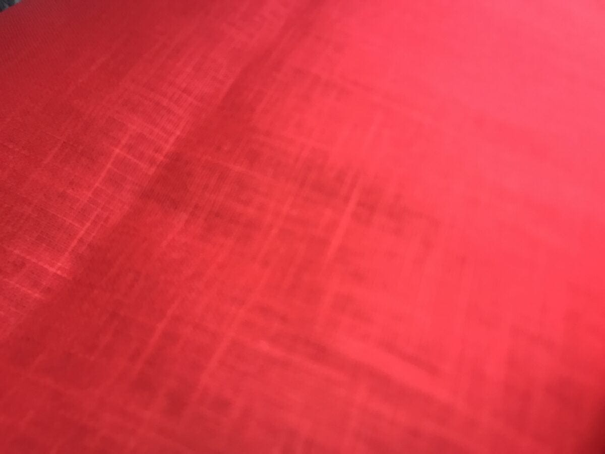 100% Leinenstoff – leuchtend rot 230 g/m²