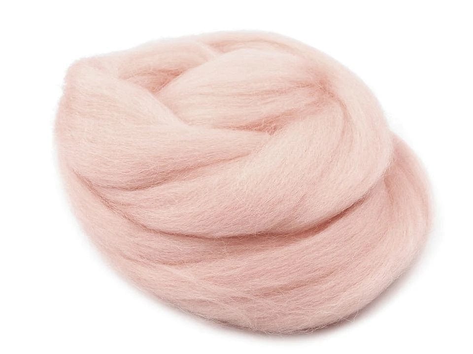 100 % laine mérinos pour feutrage (cardée) - nude 20 g #5