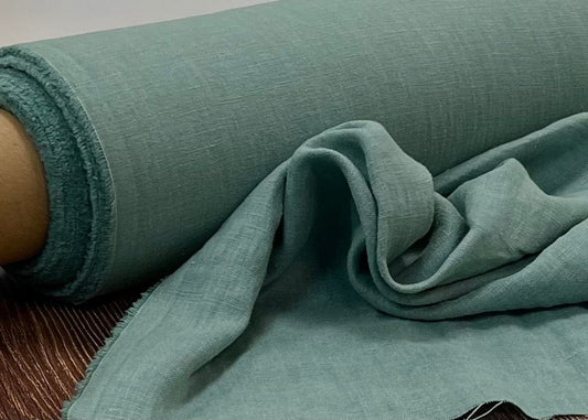 100% weichgewaschenes Leinen-Eukalyptus 205 g/m²