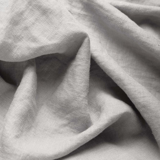 100% softened linen-light grey 165 g/m²