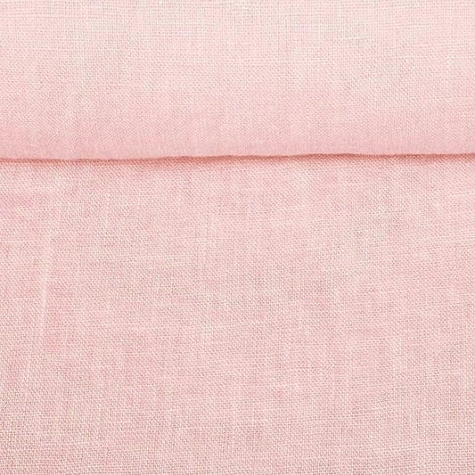 100 % lin adouci rose clair 205 g/m²