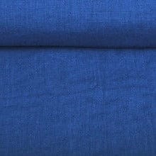 100% weiches Leinen, kornblumenblau, 205 g/m²
