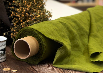 alt
100% lin adouci vert chaud 205 g/m²