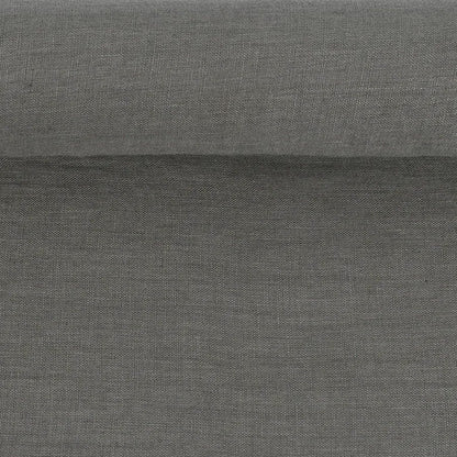 100 % lin adouci gris foncé 205 g/m²