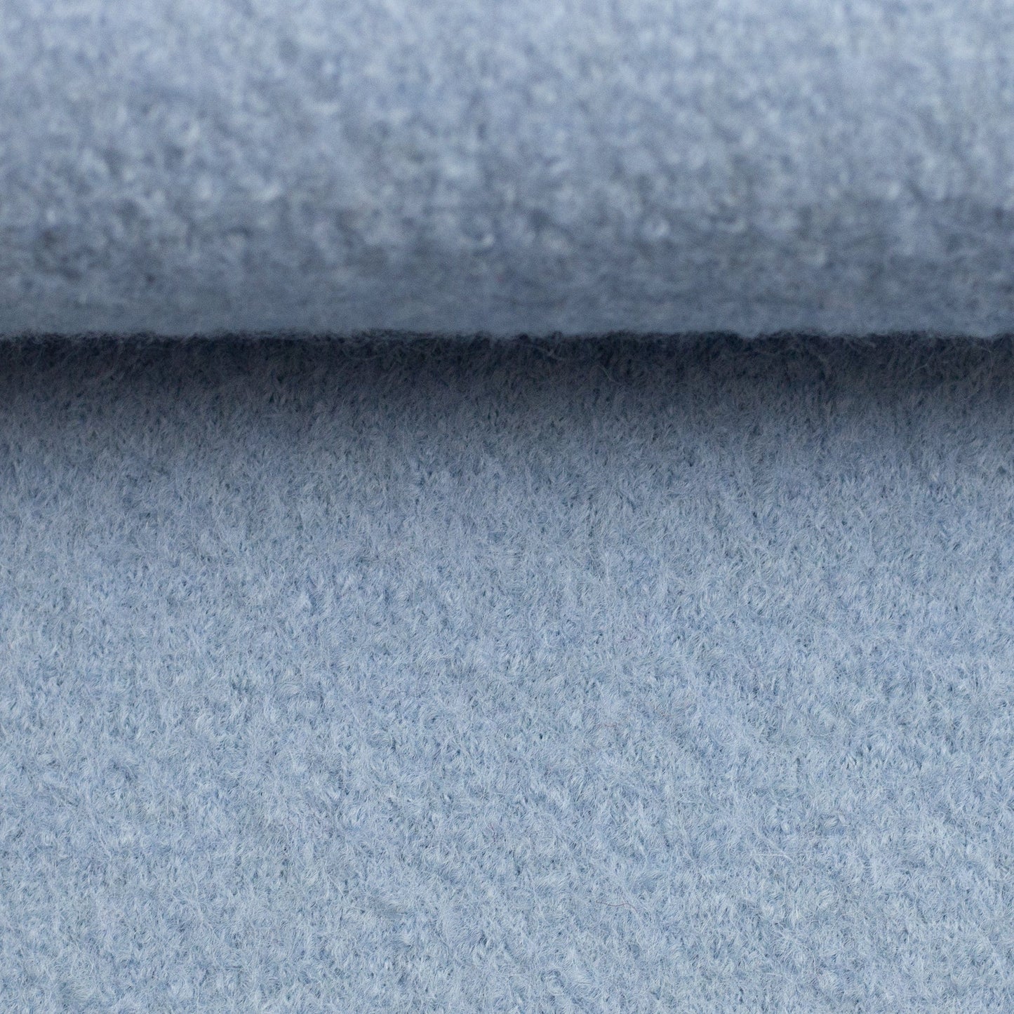 100 % Wollstoff, hellblau, 385 g/m²