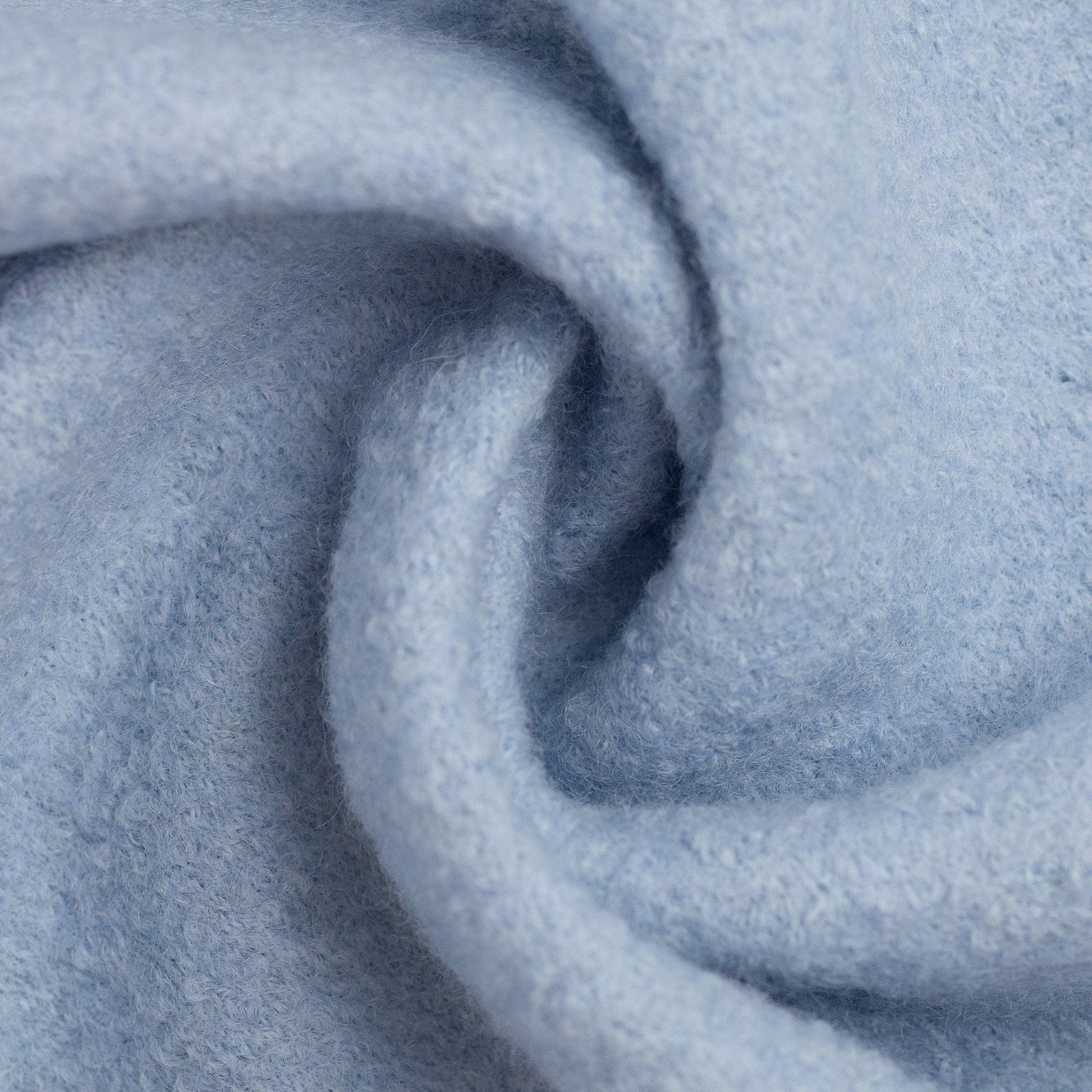 100% Wollstoff, hellblau, 385 g/m²