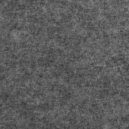 100 % Wollstoff, meliert grau, 385 g/m²