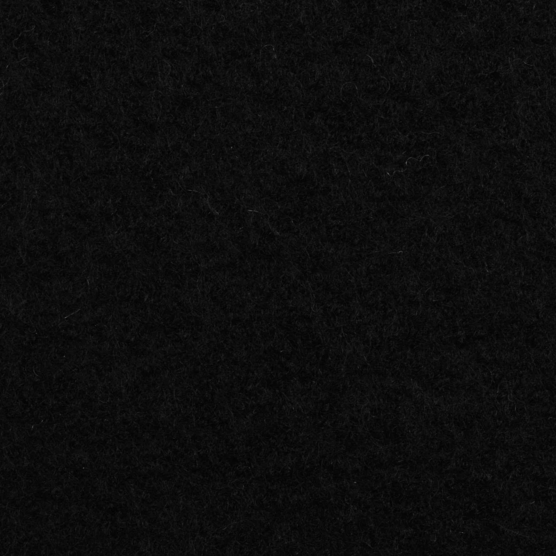 100 % Wollstoff – schwarz 385 g/m²