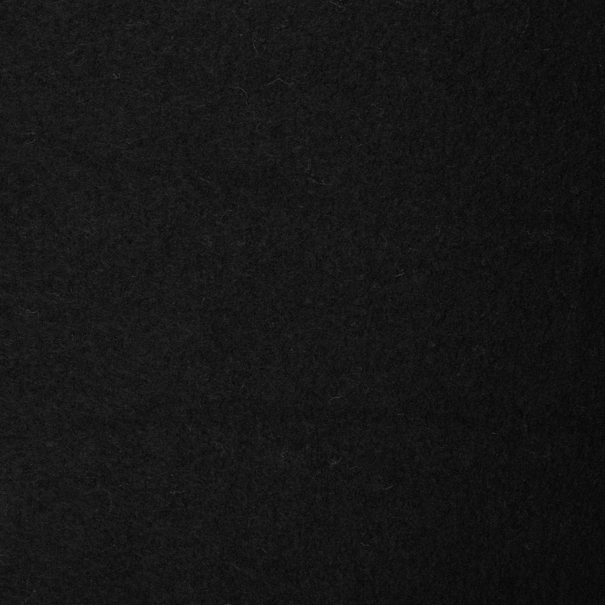 100% Wollstoff, schwarz, 385 g/m²
