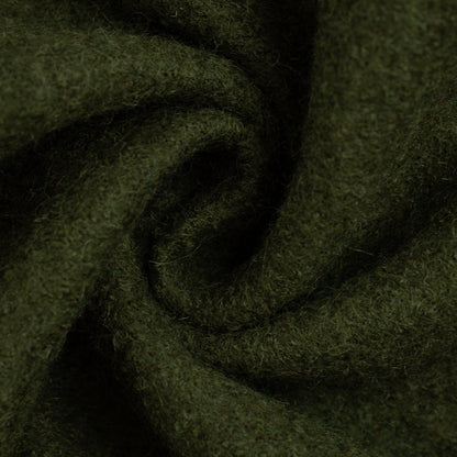 100 % tissu en laine - vert forêt 385 g/m²