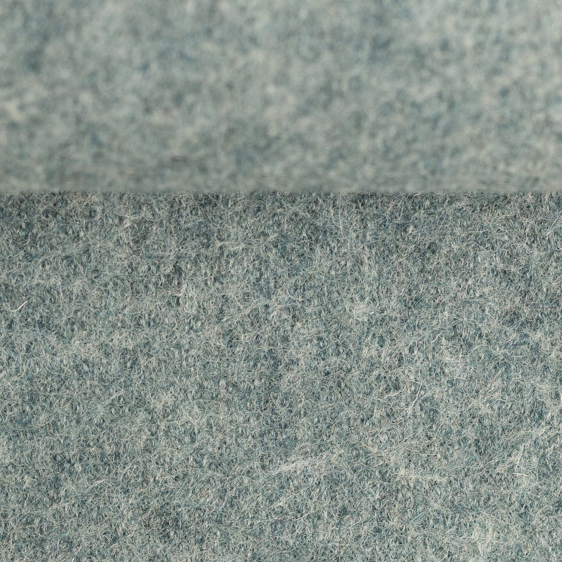 100% Wollstoff in Mint-Melange, 385 g/m²